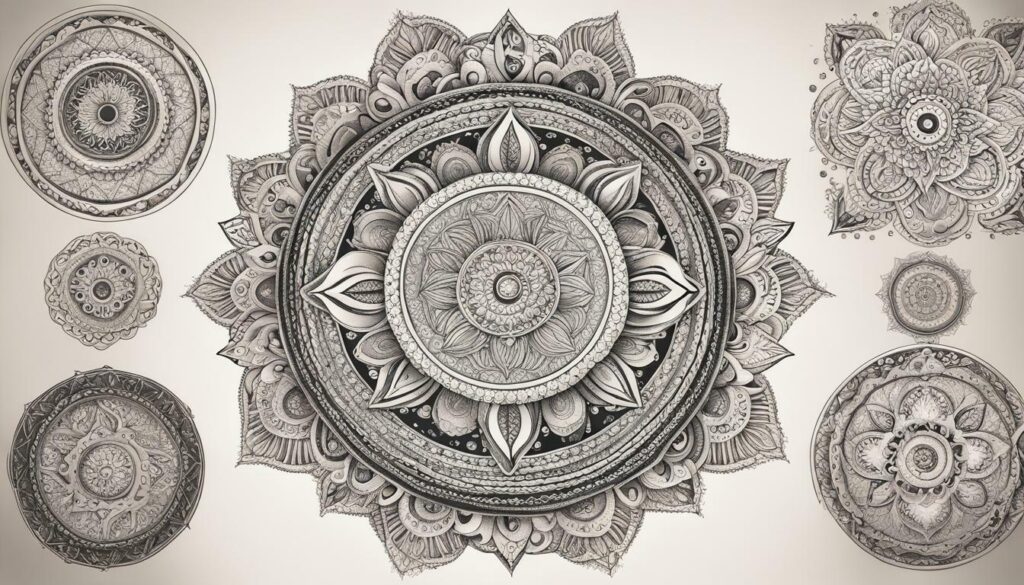 Mandala Tattoo Style