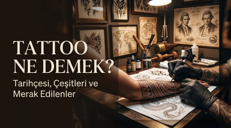 tatoo ne demek